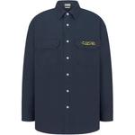 DIOR Рубашка мужская marine blue - фото 3