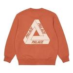 Свитер fw21 slub crew sweater 'orange' Palace, оранжевый - фото
