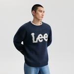 Мужской свитер Lee, серый - фото 6