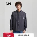 Мужская рубашка Iron Gray Lee, серый - фото 4