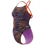 Купальник Speedo Allover Digital Tie Back, черный - фото 3