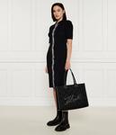 Сумочка квадратного формата Karl Lagerfeld, черный - фото 3