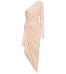 Платье миди из эластичного джерси Alexandre Vauthier, Shell - фото