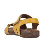 Босоножки на ремешках Rieker, цвет Mustard - фото 3