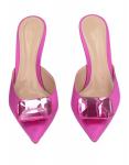 Мюли Gianvito Rossi, фуксия - фото 4