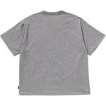 Футболка Double Face Cotton A BATHING APE, серый - фото 2