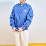 Куртка бейсбольная Los Angeles Dodgers унисекс синий Mlb - фото 4