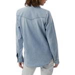 Женская рубашка GAP, цвет Blue - фото 4