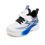 Дышащие детские кроссовки для бега WARRIOR, белый/синий - фото 2