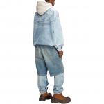 DIESEL Джимсовый бомбер D Krap S1, Light Blue - фото 4