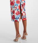 Платье миди Fleurette из тафты с цветочным принтом Rebecca Vallance, Red Poppy - фото 5