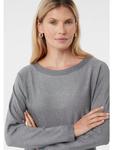 Вязаный свитер в цвете 95W5_сланцево-серый comma - фото 4
