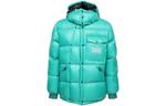 Пуховик мужской зеленый Moncler - фото