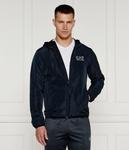 Куртка мужская Ea7 ветровка с капюшоном, синий - фото 3