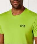 Футболка Slim fit Ea7, зеленый - фото 4