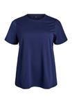 Футболка Zizzi Basic T-shirt, Peacoat/Dark Blue - фото
