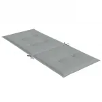 Подушка на стул Vidaxl, серый - фото 4