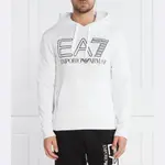 Толстовка обычного кроя Ea7, белый - фото