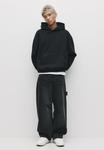 Худи PULL&BEAR BOXY FIT, Black - фото 2