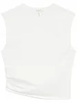 Топ Mica без рукавов rag & bone, белый - фото