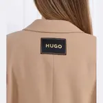 Блейзер asmari стандартного кроя Hugo, коричневый - фото 3