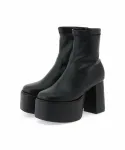 Ботинки на платформе, черные Yosuke Usa - фото 2