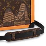 LOUIS VUITTON Мягкий чемодан Damier Ebene Giant коричневый - фото 6