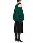 Юбка с кружевным жаккардом и ромбами черного цвета Christopher Kane - фото 3