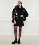 Платье-худи женское Blue с капюшоном, черный - фото 2