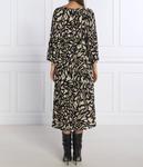 Платье женское Ba&Sh миди с узором, черный - фото 4