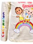 Лонгслив CoComelon Langarmshirt CoComelon, кремовый - фото 3