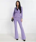 Брюки Slim fit Elisabetta Franchi, фиолетовый - фото 2