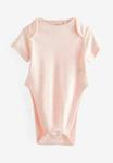 Боди HIP DYSPLASIA SHORT SLEEVE 3 PACK, REGULAR FIT Next, розовый - фото 5