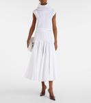 Хлопковая рубашка Jacquemus, белый - фото 2