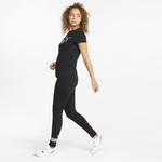 Женские леггинсы с эффектом металлик Essentials+ PUMA Black Silver - фото 4
