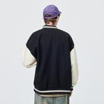 Бейсбольная куртка унисекс Crayon Shinchan, цвет Black [with hat] - фото 65