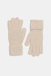 Шерстяные перчатки CRESIDIA Guess, бежевый - фото