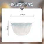 KANGMO Набор из 2 керамических мисок для риса Yunjianlanyi, 11.5 см, градиентный синий - фото