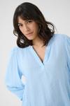 Блуза Kaffe KAAnnika, светло-голубой - фото 5