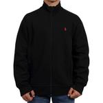 Polo Ralph Lauren Вышитая куртка на молнии с пони, Black - фото 8