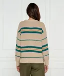 Свитер Ангус Oversize fit Weekend Maxmara, бежевый - фото 3