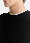 Топ TOM TAILOR DENIM Long sleeved top, Schwarz/Black - фото 3