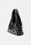 Сумка Gina Tricot SLOUCHY SMALL STUDDED BAG, Black/Silver-Coloured/Black - фото 2