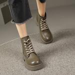 Ботинки Martin Boot женские Foxer, белый - фото 6