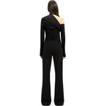 Топ из рубчатого топа COURREGES, черный - фото 4