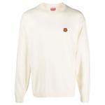 FW23 Трикотаж Унисекс Бежевый KENZO, Экрю - фото