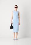 Платье из джерси Calvin Klein Jeans, светло-голубой - фото 5