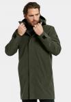 Пальто Didriksons GEORGE WATERPROOF NON-PADDED, Deep Green/Dark Green - фото