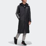 Пальто-парка мужское черное Adidas, черный - фото 6