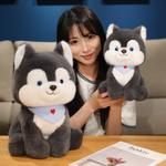 Милые плюшевые игрушки хаски высота 25см/35см/45см YILEXIONG - фото 5